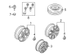 Diagram for 2021 Volvo XC60 Alloy Wheels - 31423853