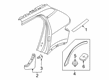Diagram for Volvo XC40 Door Moldings - 39848934