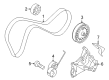 Diagram for Volvo Idler Pulley - 31258136
