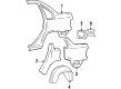 Diagram for Volvo Fuel Door Hinge - 9152613