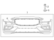 Diagram for 2020 Volvo V60 Bumper - 36003658
