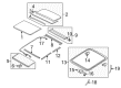 Diagram for Volvo Sunroof Motor - 31442109