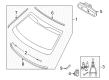 Diagram for Volvo C70 Windshield - 30674693