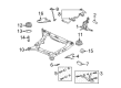 Diagram for Volvo C70 Axle Beam - 9470176