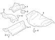 Diagram for Volvo V60 Exhaust Heat Shield - 32369280