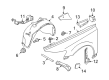 Diagram for Volvo C70 Fender - 31253523