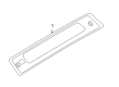 Diagram for Volvo Third Brake Light - 31213383