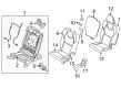 Diagram for Volvo XC90 Seat Cover - 39824781