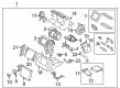 Diagram for Volvo A/C Compressor Cut-Out Switches - 31305844