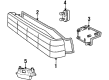 Diagram for Volvo 780 Bulb Socket - 1376409