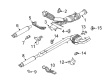 Diagram for 2008 Volvo S60 Muffler - 30672325
