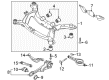 Diagram for Volvo S60 Cross Country Axle Support Bushings - 31277272