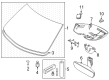 Diagram for Volvo C40 Recharge Mirror Cover - 32132234