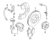 Diagram for Volvo Brake Dust Shield - 8683649