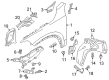 Diagram for 2020 Volvo XC90 Fender - 31651675