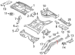 Diagram for Volvo S80 Floor Pan - 9159919