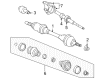 Diagram for Volvo C70 Axle Shaft - 8251516