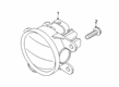 Diagram for Volvo V90 Cross Country Fog Light - 32365034