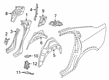 Diagram for Volvo V60 Fender Splash Shield - 31656968