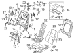 Diagram for Volvo Power Seat Switch - 8629619