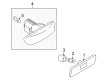 Diagram for Volvo Side Marker Lights - 9188263