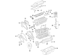 Diagram for Volvo S80 Oil Pan - 30750694