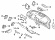 Diagram for Volvo C40 Recharge Dash Panel Vent Portion Covers - 31442627