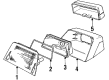 Diagram for Volvo 780 Bulb Socket - 3510248