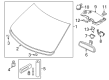 Diagram for Volvo XC90 Windshield - 32368712