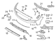 Diagram for Volvo License Plate - 32293435