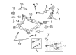 Diagram for Volvo C70 Axle Beam Mount - 3507606