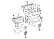 Diagram for Volvo 760 Door Armrest - 1353127