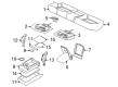Diagram for Volvo Seat Cushion Pad - 30697094