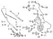 Diagram for Volvo Windshield Wiper Motors - 32342548