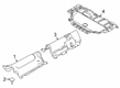 Diagram for 2023 Volvo XC60 Exhaust Heat Shield - 31420334