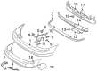 Diagram for Volvo Bumper - 39973558