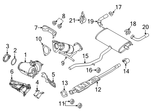 Volvo 32138618 Exhaust Pipe 32138618 Volvo Exhaust Pipe