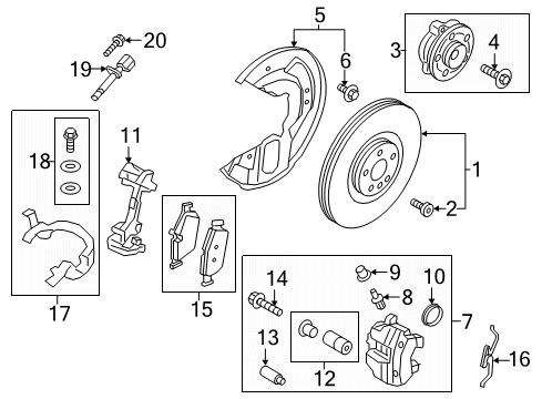Volvo 36003712 Brake Caliper 36003712 Volvo Brake Caliper