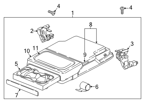 32403259 Volvo Arm Rest