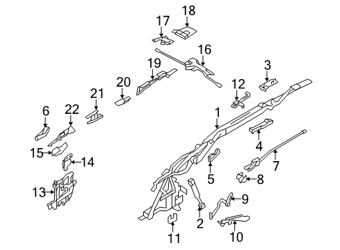 Volvo 1385382 Linkage Insulator, Passenger Side 1385382 Volvo Linkage Insulator, Passenger Side