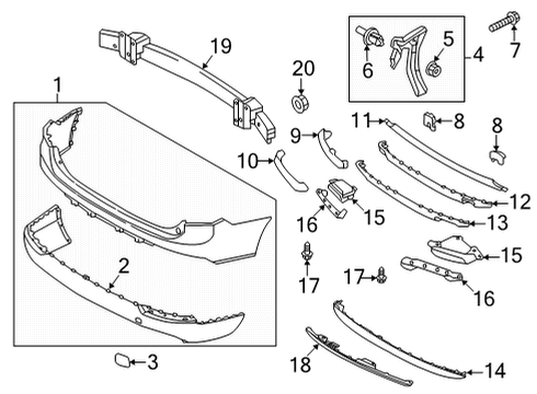 40012492 Volvo Spoiler