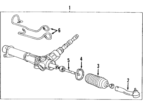 Volvo 9178693 Power Steering Return Hose 9178693 Volvo Power Steering Return Hose
