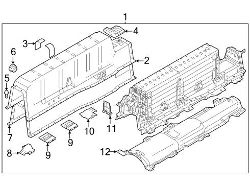 Volvo 36011102 BATTERY, EXCH 36011102 Volvo BATTERY, EXCH