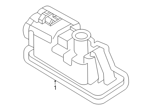 2025 Volvo EX30 License Lamps