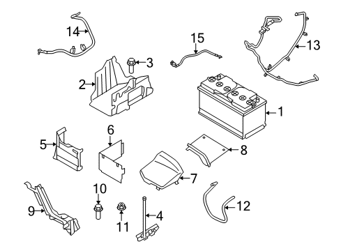 2008 Volvo V70 Battery