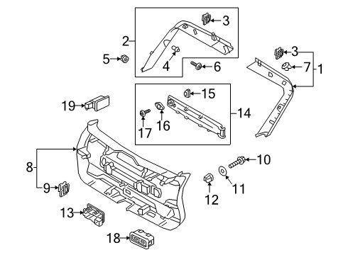 2024 Volvo XC40 Recharge Interior Trim - Lift Gate