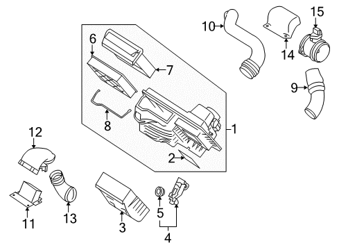 2011 Volvo S40 Air Intake Diagram