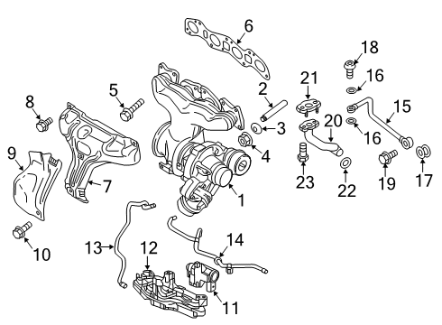 2024 Volvo S60 Turbocharger