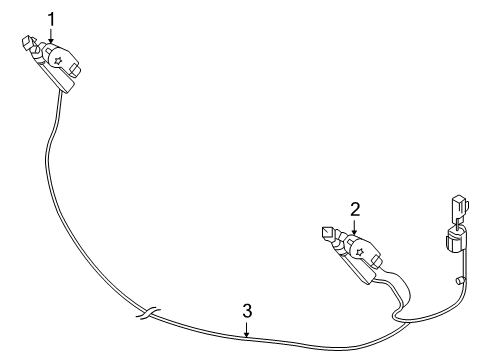 2009 Volvo V70 Headlamp Washers/Wipers Diagram
