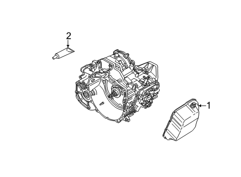 2003 Volvo XC90 Transaxle Parts Diagram